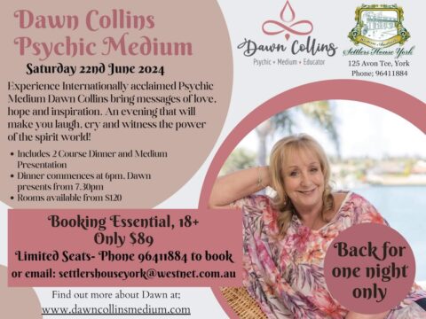 Dawn Collins Medium | Mediumship Events Perth